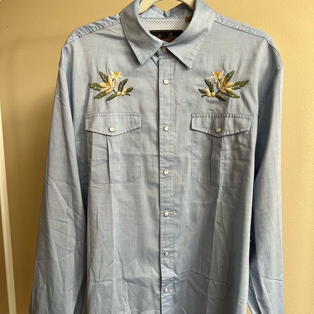 Howler Bros - Marigold Gaucho Shirt (Large)